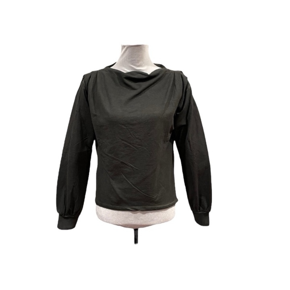 Vanessa Alexandra NWT casual contemporary Italian longsleeve cotton top small
